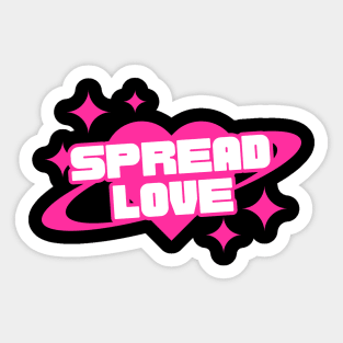 Spread Love Sticker